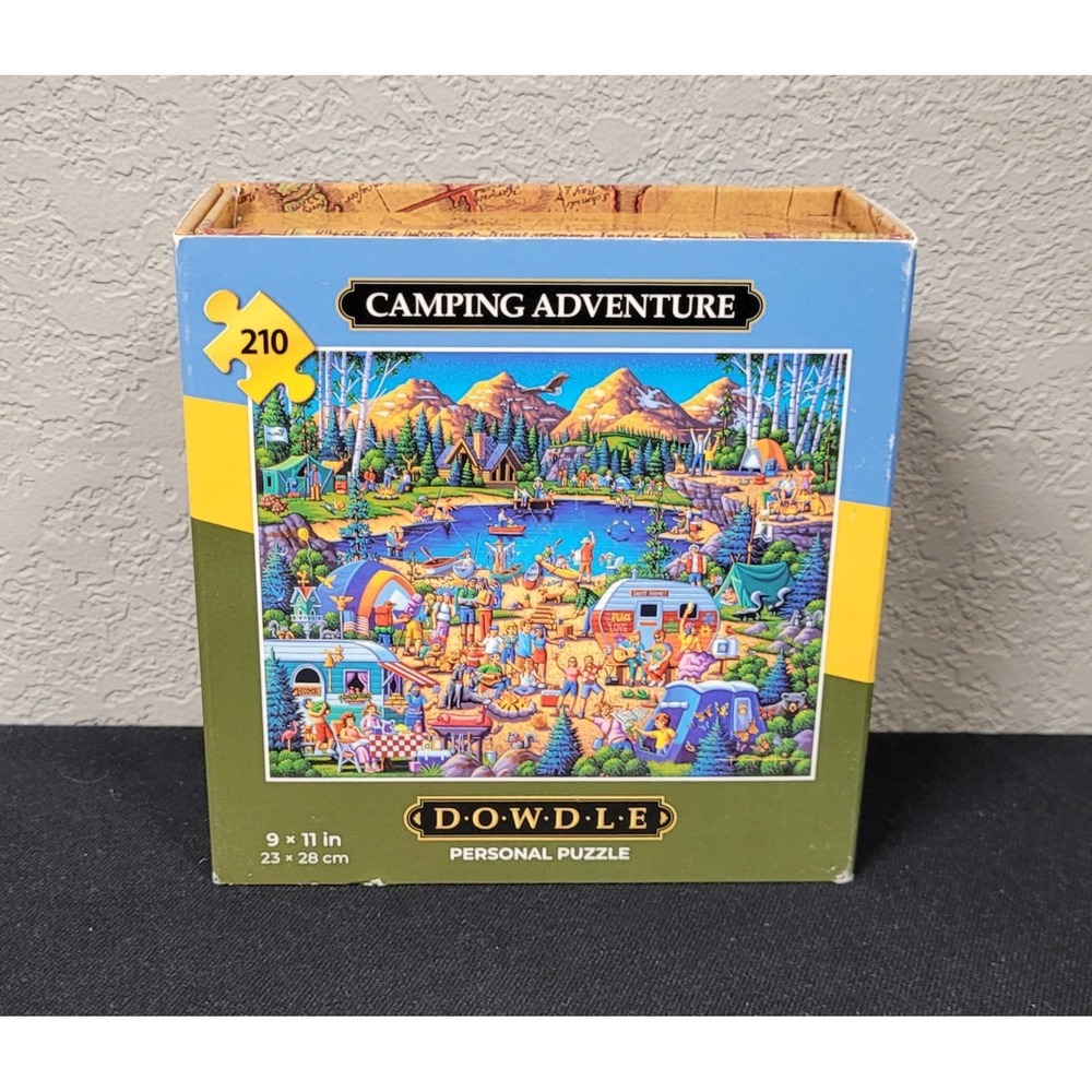 Dowdle "Camping Adventure" 210-piece Jigsaw Puzzle - New